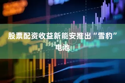 股票配资收益新能安推出“雪豹”电池